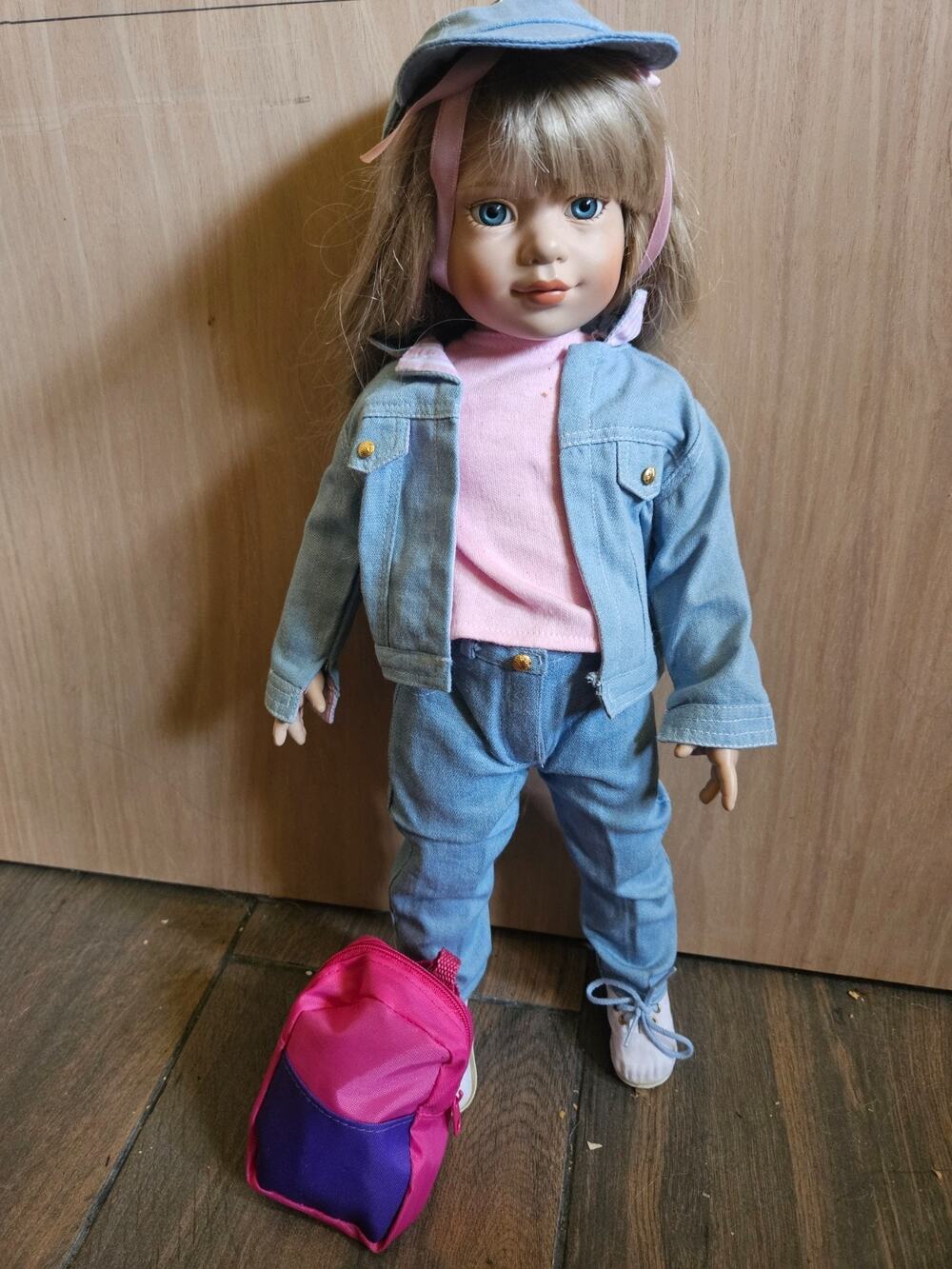 Magic Attic Club Alison McCann Doll w/ Backpack, Hat & Soccer Ball Outfit